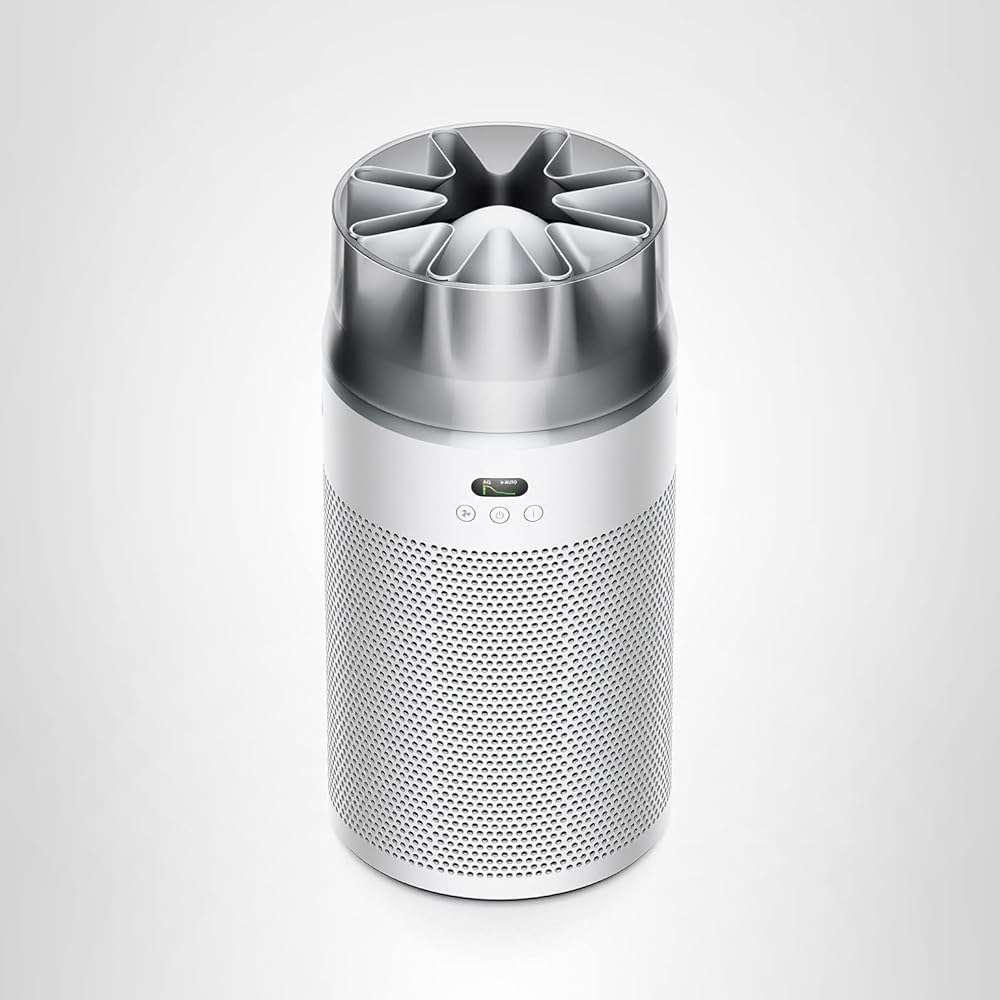 Dyson Hushjet Compact Purifier, Engineered for Powerful, Whisper-quiet, Whole-room Air Purification, Homes with Pets, Allergies, Fully-sealed filtration, 5-year no change filter (White/Silver) - Image 10