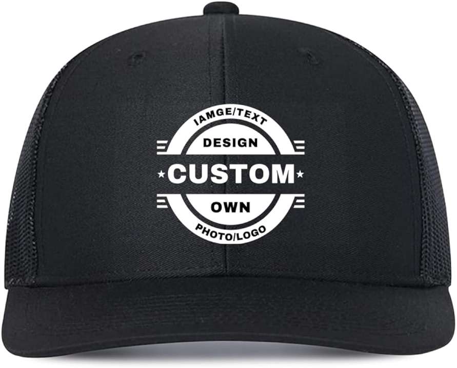 Custom Hats Bulk Design Your own Custom Trucker hat with Logo/Text Customized Baseball Cap Personalized Hats for Men/Women - Image 2