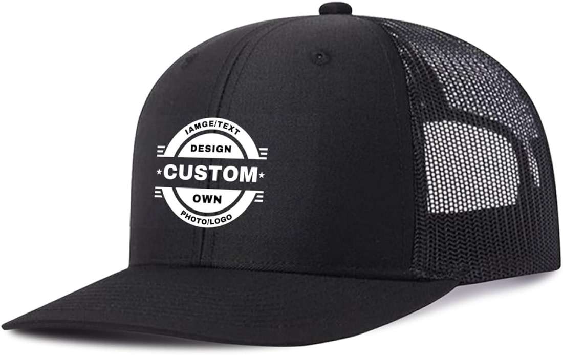 Custom Hats Bulk Design Your own Custom Trucker hat with Logo/Text Customized Baseball Cap Personalized Hats for Men/Women - Image 3