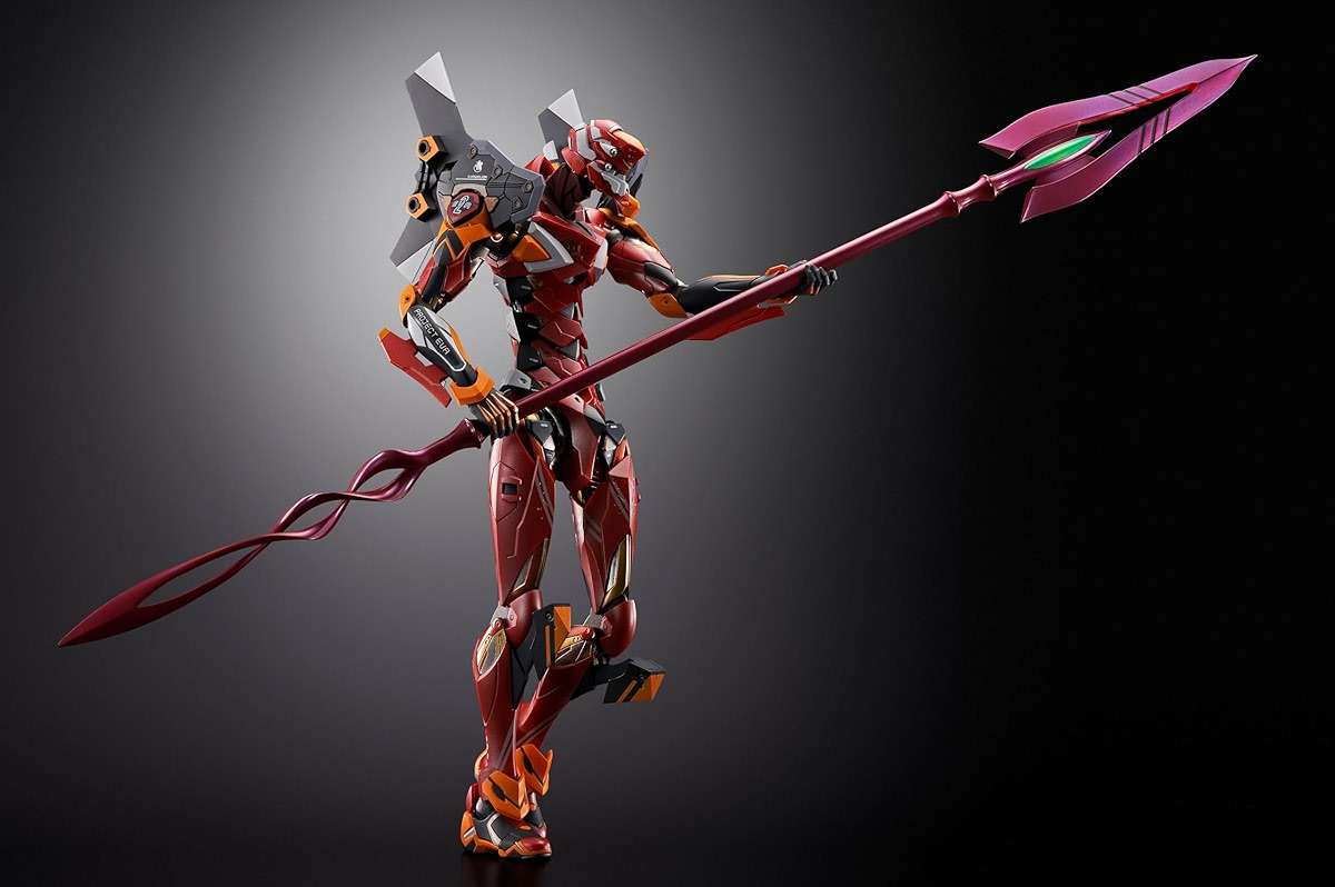 TAMASHII NATIONS - Evangelion - Evangelion Production Model-02 30th with The Spear of Cassius Metal Build Action Figure - Image 2