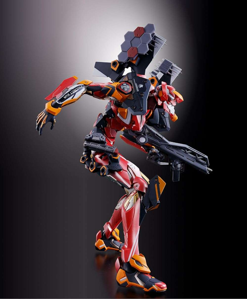 TAMASHII NATIONS - Evangelion - Evangelion Production Model-02 30th with The Spear of Cassius Metal Build Action Figure - Image 17