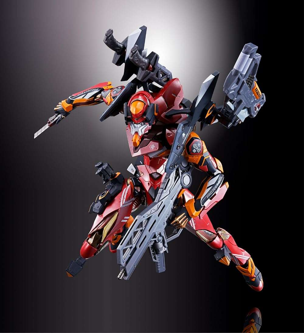 TAMASHII NATIONS - Evangelion - Evangelion Production Model-02 30th with The Spear of Cassius Metal Build Action Figure - Image 18
