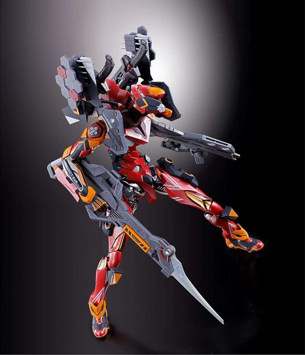 TAMASHII NATIONS - Evangelion - Evangelion Production Model-02 30th with The Spear of Cassius Metal Build Action Figure - Image 20