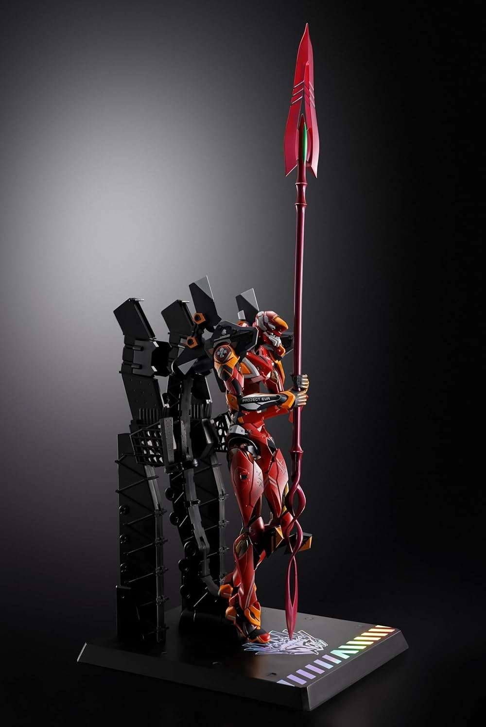 TAMASHII NATIONS - Evangelion - Evangelion Production Model-02 30th with The Spear of Cassius Metal Build Action Figure - Image 3