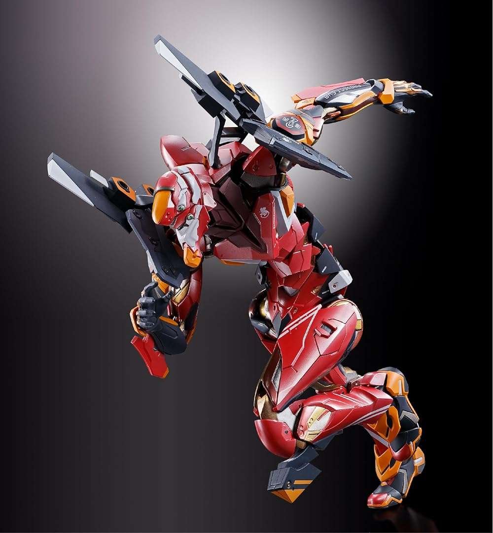 TAMASHII NATIONS - Evangelion - Evangelion Production Model-02 30th with The Spear of Cassius Metal Build Action Figure - Image 21