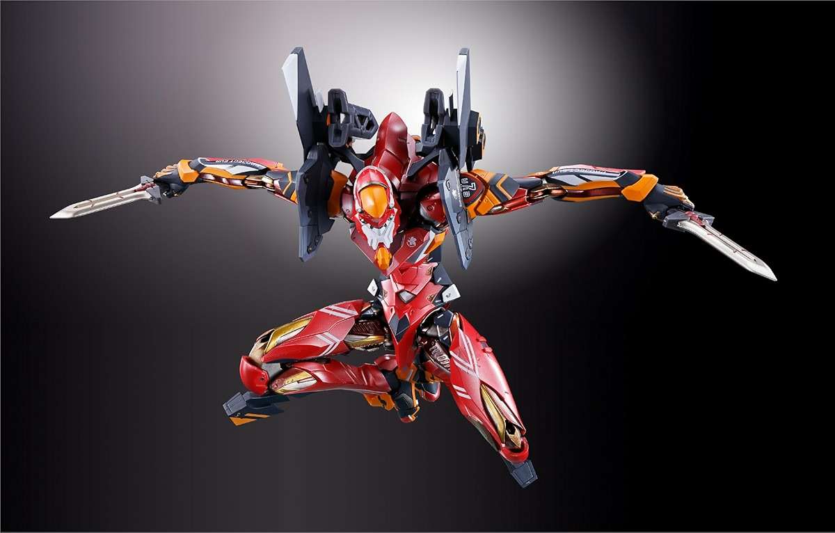 TAMASHII NATIONS - Evangelion - Evangelion Production Model-02 30th with The Spear of Cassius Metal Build Action Figure - Image 24