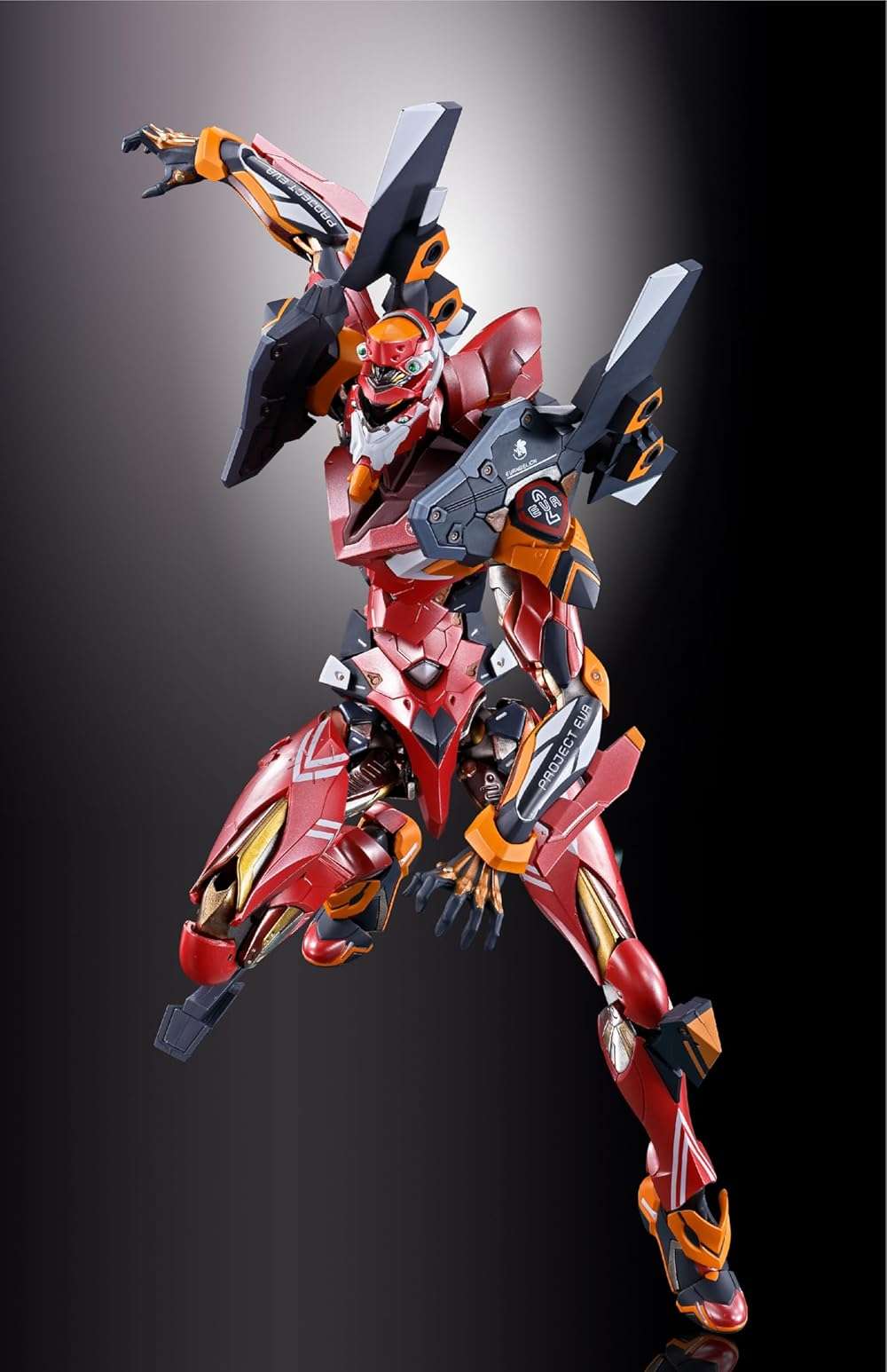 TAMASHII NATIONS - Evangelion - Evangelion Production Model-02 30th with The Spear of Cassius Metal Build Action Figure - Image 25