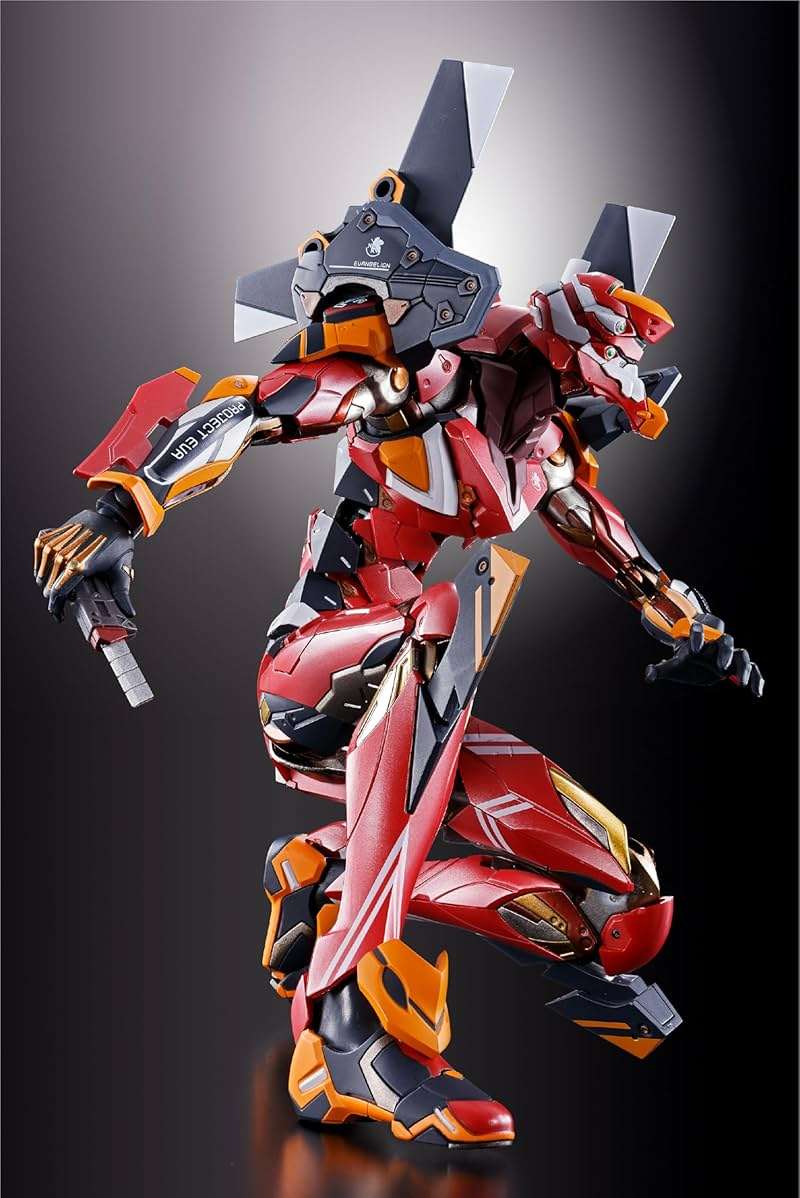TAMASHII NATIONS - Evangelion - Evangelion Production Model-02 30th with The Spear of Cassius Metal Build Action Figure - Image 29