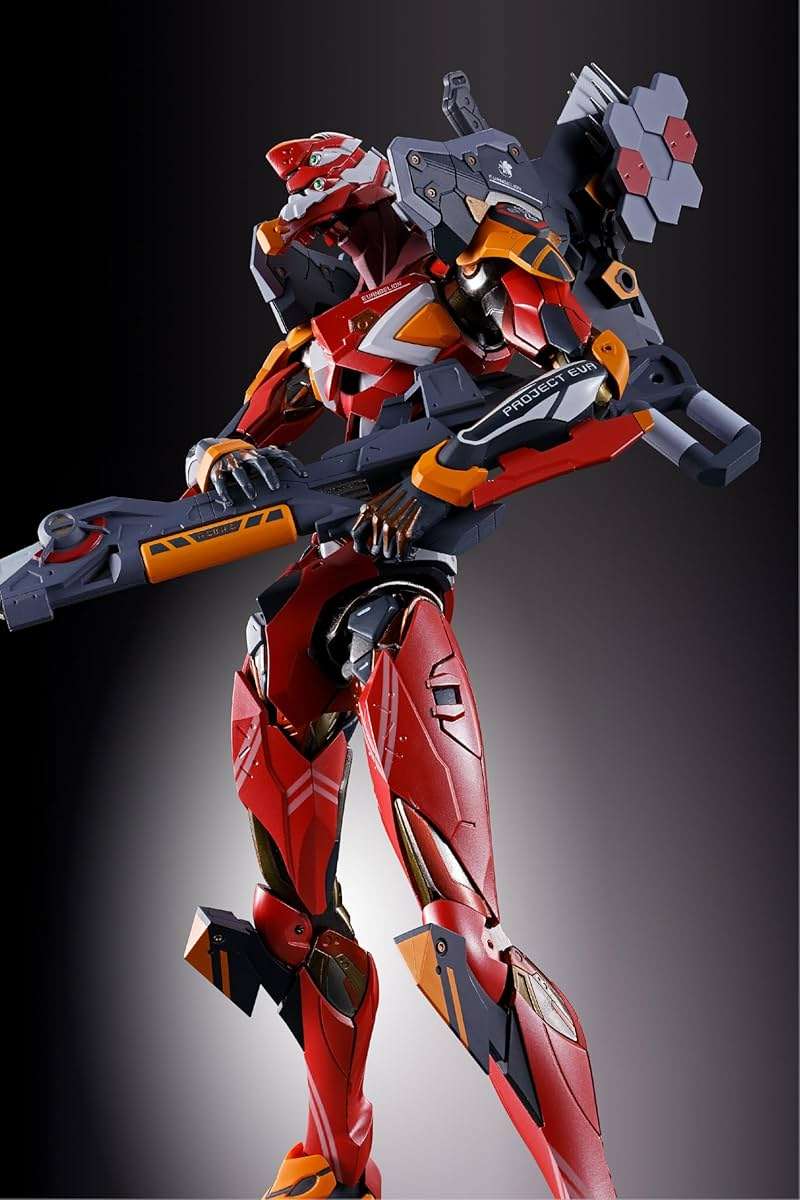 TAMASHII NATIONS - Evangelion - Evangelion Production Model-02 30th with The Spear of Cassius Metal Build Action Figure - Image 7