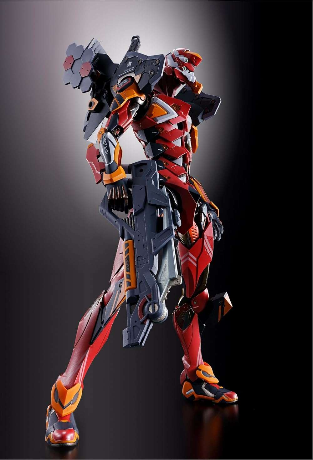 TAMASHII NATIONS - Evangelion - Evangelion Production Model-02 30th with The Spear of Cassius Metal Build Action Figure - Image 8