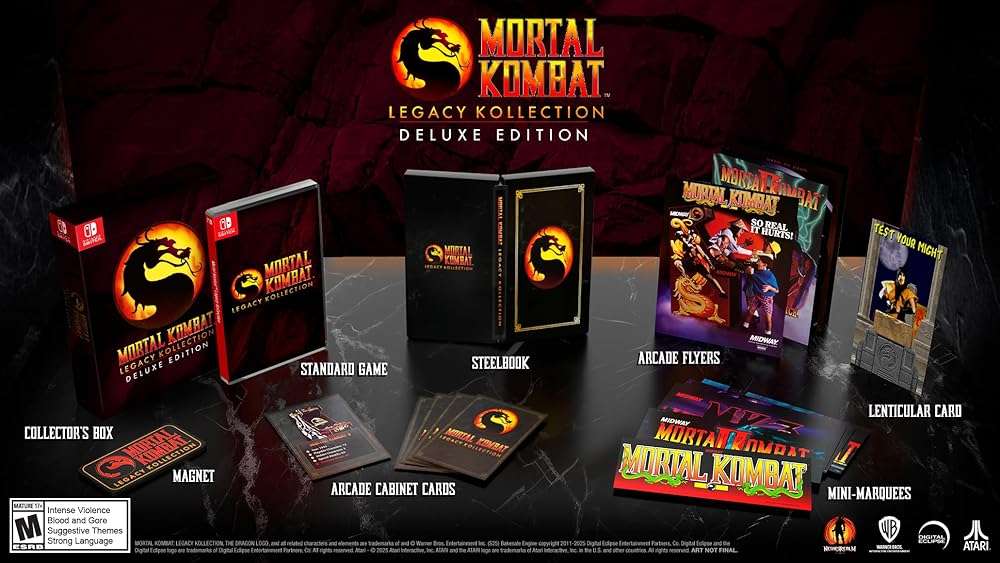 Mortal Kombat Legacy Kollection - Deluxe Edition - Nintendo Switch 2 - Image 2