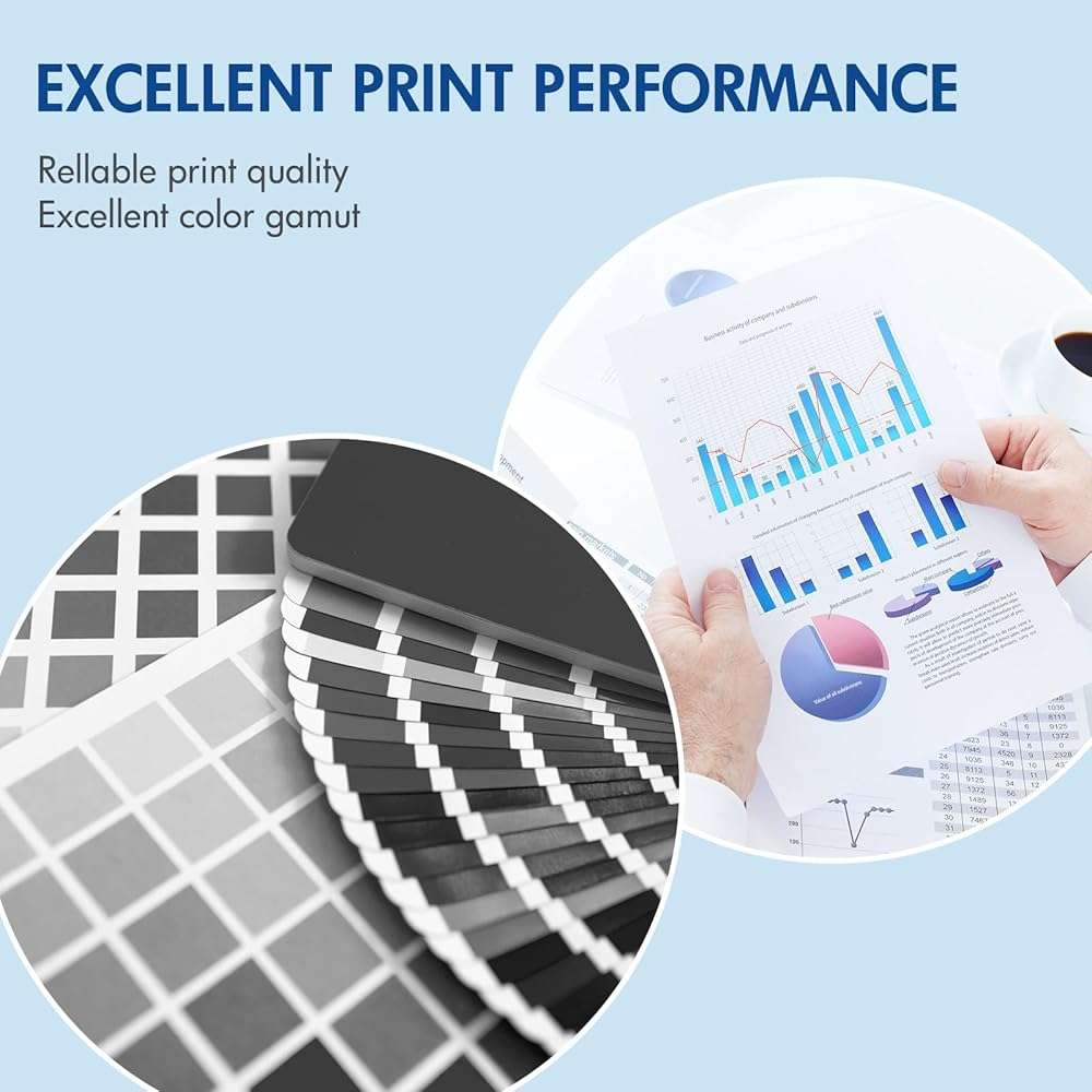 58A CF258A Toner Cartridge Black M428fdw Compatible for HP 58A CF258A 58X CF258X for HP MFP M428fdw M428fdn M428dw LaserJet Pro M404n M404dn M404dw M404 M428 Printer Ink High Yield 2 Pack with Chip - Image 4