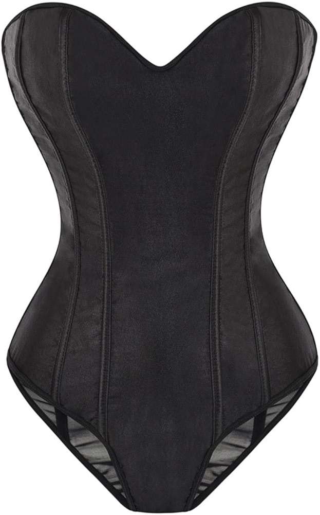 Women Bunny Girl Suit Anime Halloween Costume Cosplay Bodysuit Bunny Headband Set Strapless Back Lace Up Corsets - Image 2