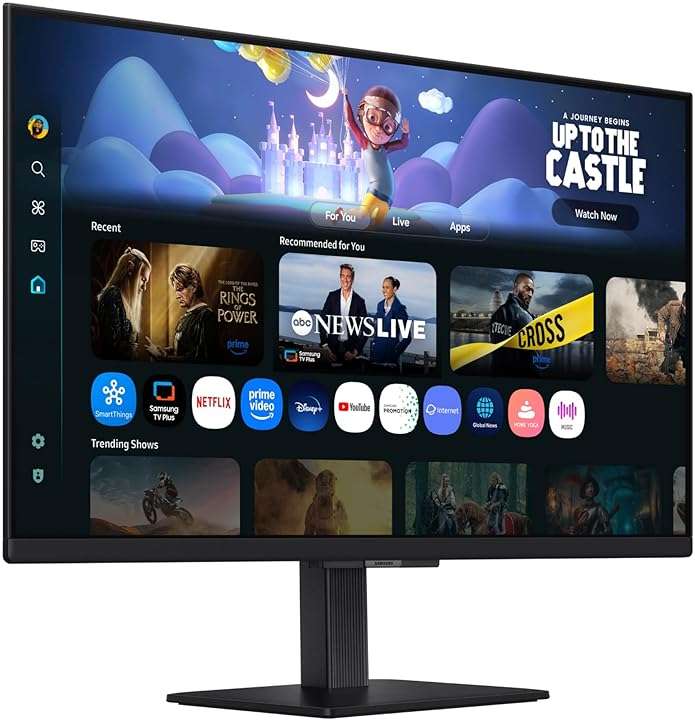 Samsung 27-Inch M5 (M50F) Series FHD Smart Monitor with Streaming TV, Speakers, HDR10, Gaming Hub, Multiple Ports, Workout Tracker, Vision Accessibility Tools, Black, LS27FM502ENXZA - Image 11