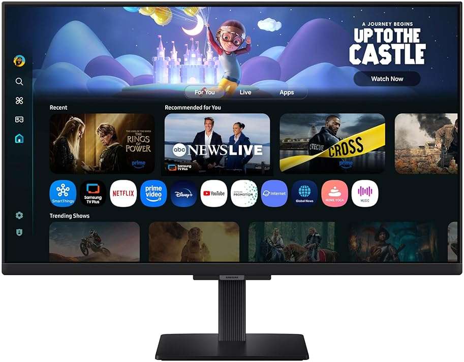 Samsung 27-Inch M5 (M50F) Series FHD Smart Monitor with Streaming TV, Speakers, HDR10, Gaming Hub, Multiple Ports, Workout Tracker, Vision Accessibility Tools, Black, LS27FM502ENXZA - Image 12