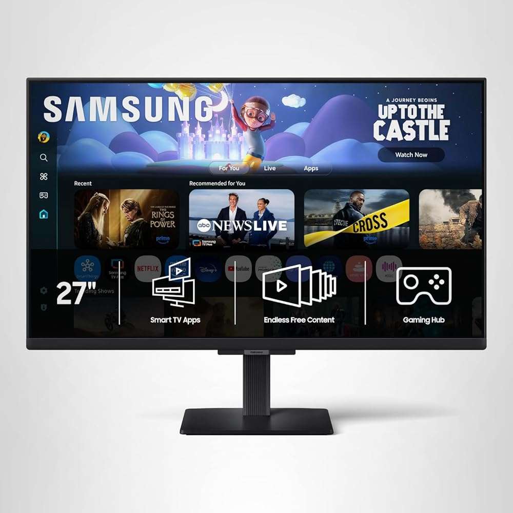 Samsung 27-Inch M5 (M50F) Series FHD Smart Monitor with Streaming TV, Speakers, HDR10, Gaming Hub, Multiple Ports, Workout Tracker, Vision Accessibility Tools, Black, LS27FM502ENXZA - Image 21