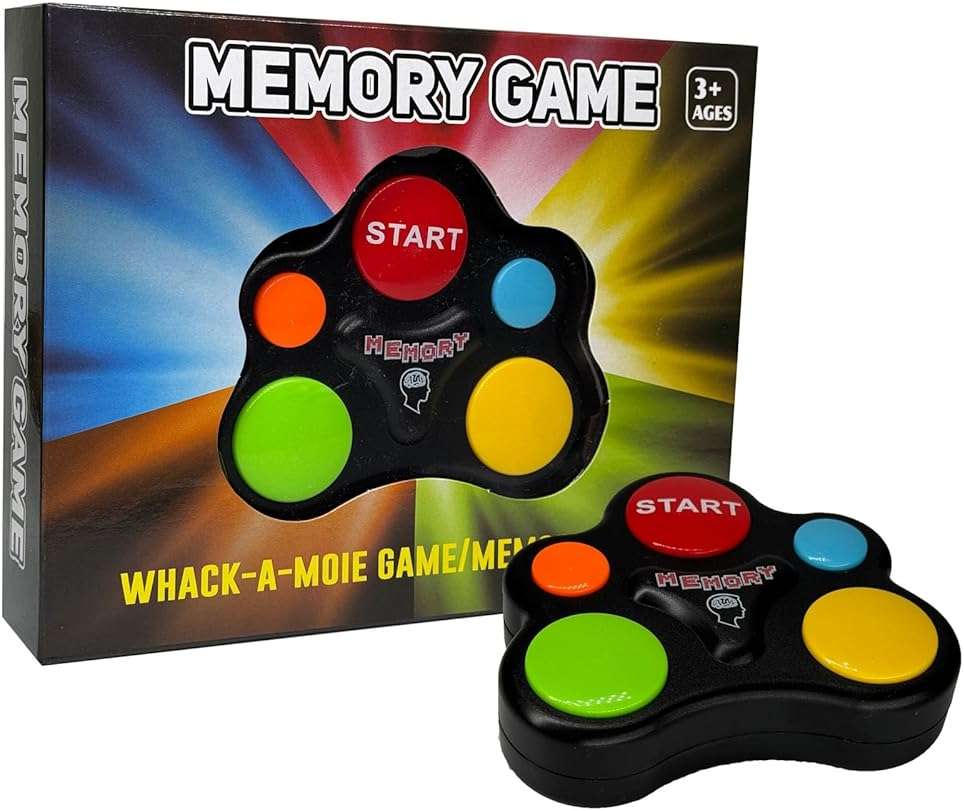 Light & Sound Memory Game – Interactive Electronic Toy for Focus & Reaction Training - Image 1