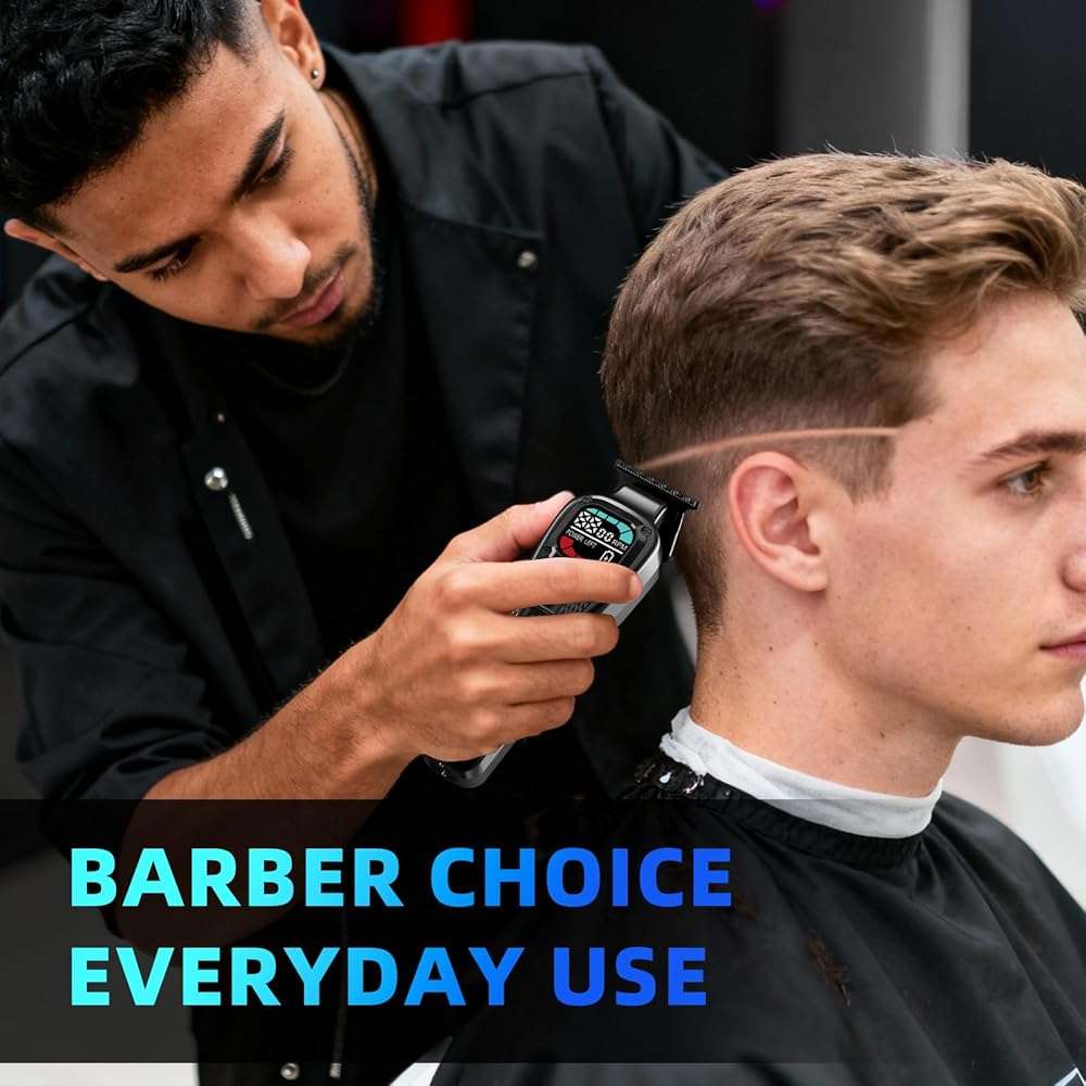 Ufree Hair Clippers For Men, Professional Barber Clippers and Beard Trimmer Set, Cordless Mens Hair Clippers, Hair Cutting Kit with Sharper DLC Blades - Image 5
