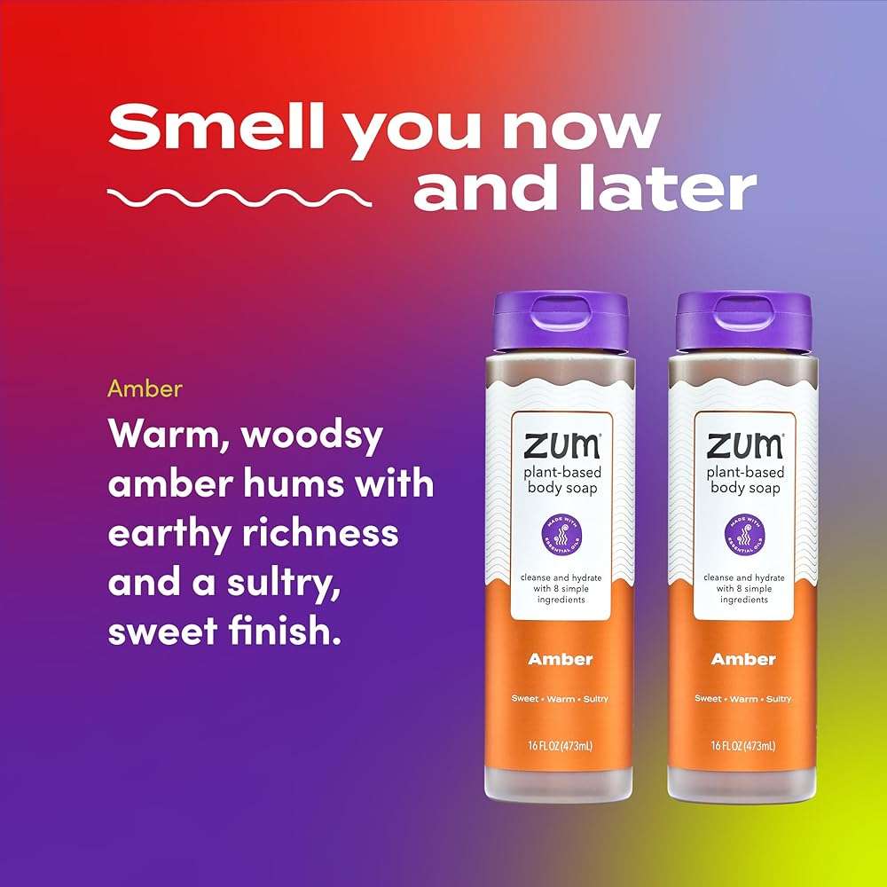 Zum Body Soap - Amber - 16 fl oz (2 Pack) - Image 3