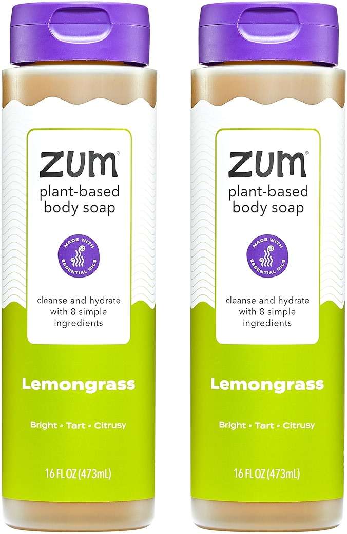 Zum Body Soap - Lemongrass - 16 fl oz (2 Pack) - Image 1