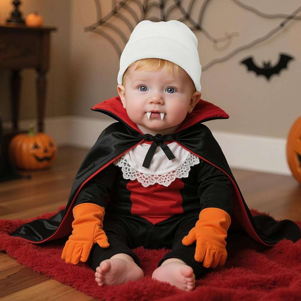 Zando Baby Beanie Newborn Hats Infant Toddler Seamless Warm Soft Knit Cap for Daily Halloween Boys Girls 0-4T - Image 6