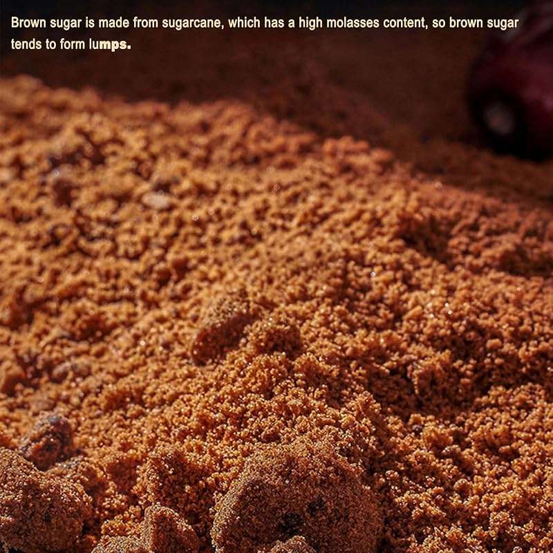 SXETBEAN Brown Sugar, Handmade Chinese Brown Sugar, No Additive, Dark Brown Sugar for Baking, Drinking, Cooking, 红糖, 10.5 oz/ 300g/ Bag (10.58oz/300g) - Image 3
