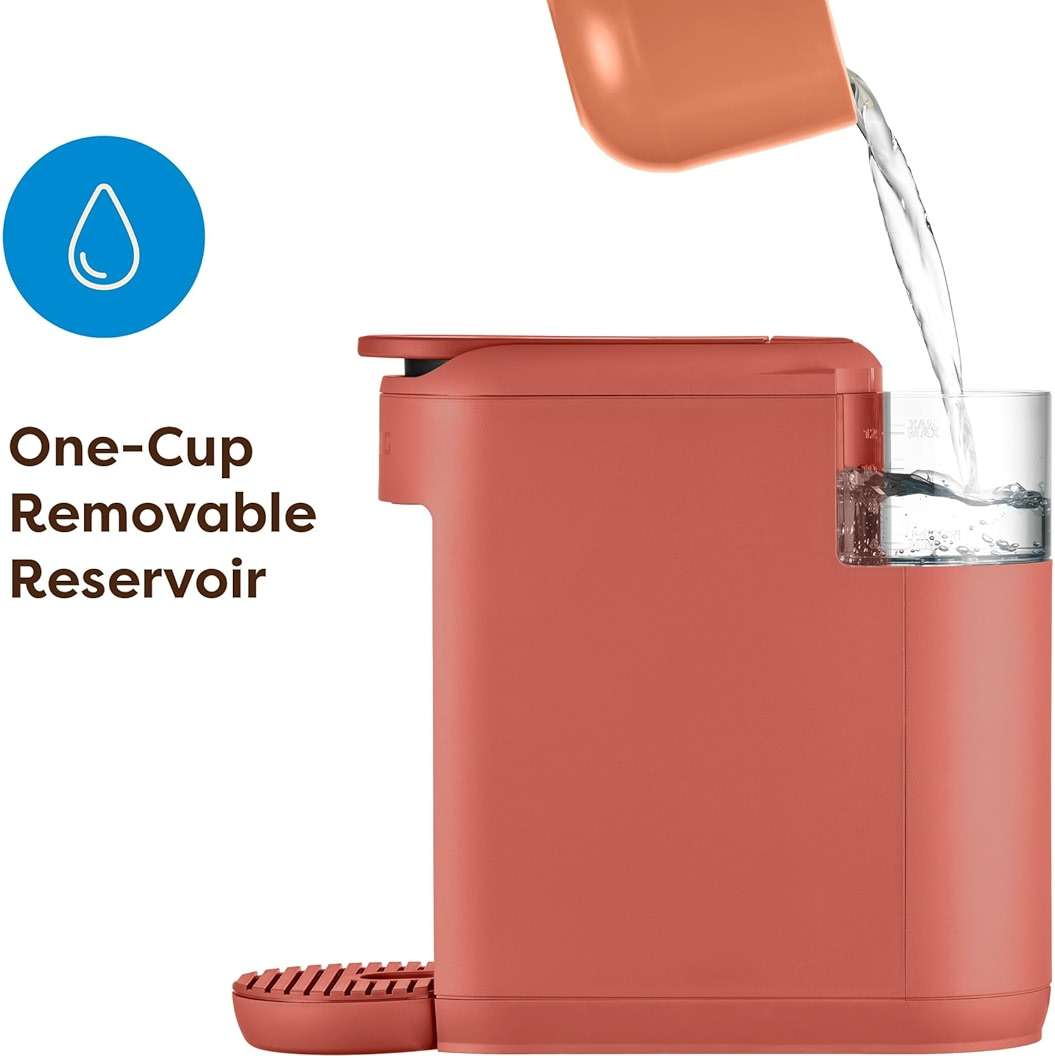 Keurig K-Mini Mate Single Serve K-Cup Pod Coffee Maker, Brews Up to 12 oz Cup, Compact Portable Coffee Machine for Small Spaces, Great for Dorms & Offices, Red Rocks - Image 6