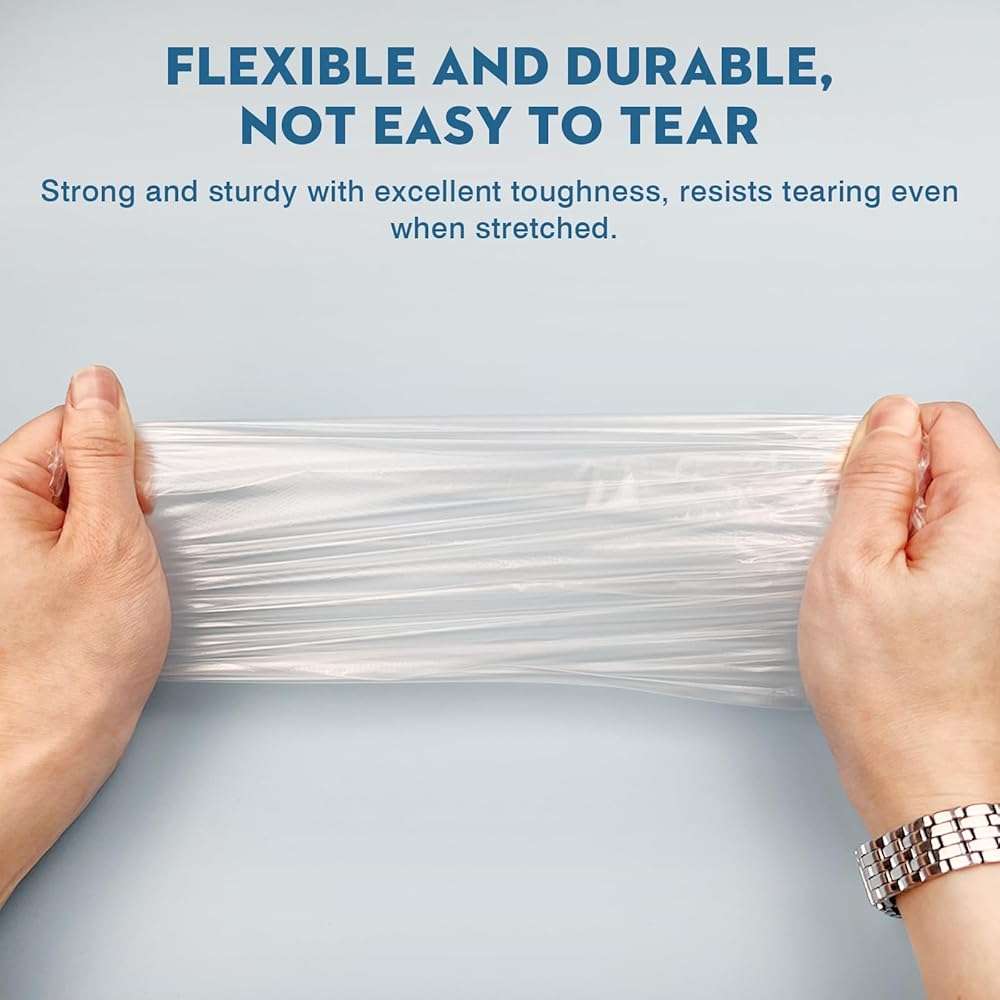 100pcs Disposable Waterproof Foot Mask Covers with Fixing Tabs – HDPE Wax Therapy & Foot Care Liners for Spa, Cracked Heels & Shoe Fitting - Image 5