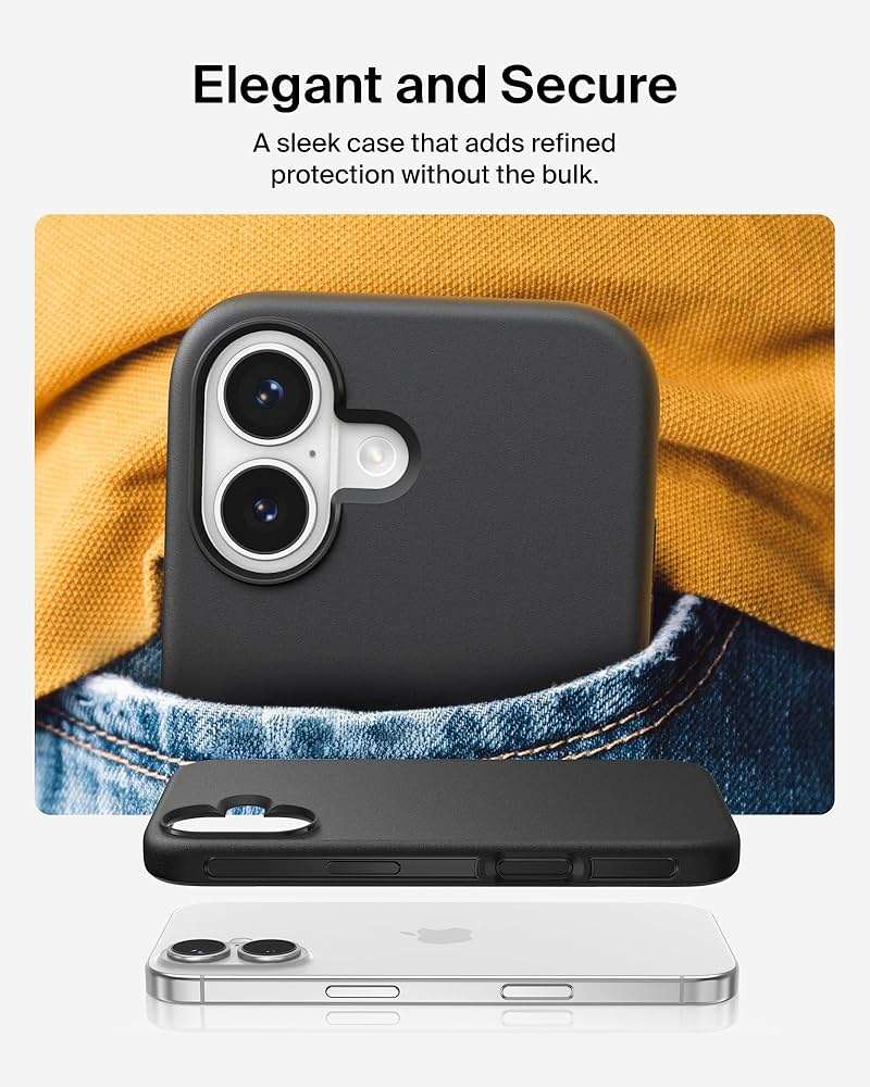 Belkin for iPhone 17 Case, Protect, MagSafe Compatible w/Anti-Scratch & Anti-Yellowing Treated Coating, Touch Sensitive Camera Control - Military Grade, Slim Design, Shockproof, Protective - Image 7