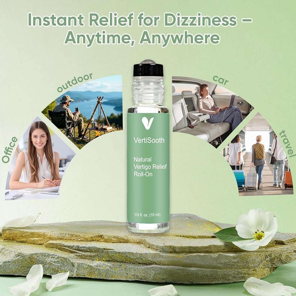 VERTISOOTH Anti-Dizzy Roll-On, Vertisoothe Roller, Natural Roll-On Vertigo Relief, Natural Ingredients Can Quickly Acting (2) - Image 4