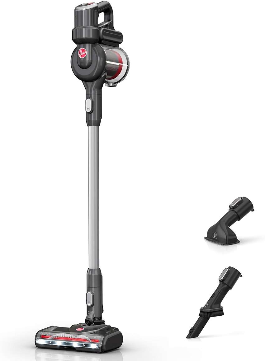 Hoover Excelerate Cordless Stick Vacuum Cleaner with Included Tools, for Carpet and Hard Floors, Lightweight Design, Powerful Suction, LED Headlights, BH59000V - Image 1