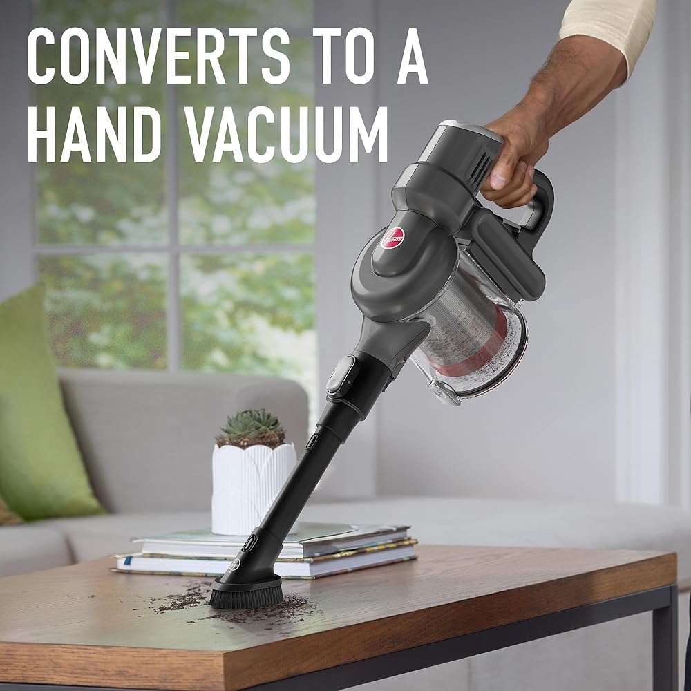 Hoover Excelerate Cordless Stick Vacuum Cleaner with Included Tools, for Carpet and Hard Floors, Lightweight Design, Powerful Suction, LED Headlights, BH59000V - Image 4