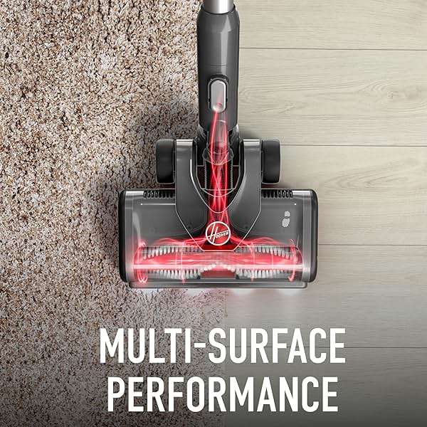 Hoover Excelerate Cordless Stick Vacuum Cleaner with Included Tools, for Carpet and Hard Floors, Lightweight Design, Powerful Suction, LED Headlights, BH59000V - Image 5