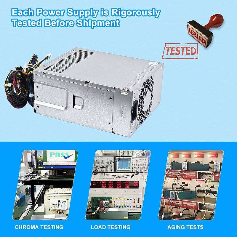 S-Union Upgraded L05757-800 DPS-500AB-32 A 500W Power Supply Compatible with HP EliteDesk Z2 G4 800 880 600 G3 G5 L05757-800 PSU 901759-013 DPS-500AB-36 A L07304-003 901759-001 DPS500AB32 Power Supply - Image 7