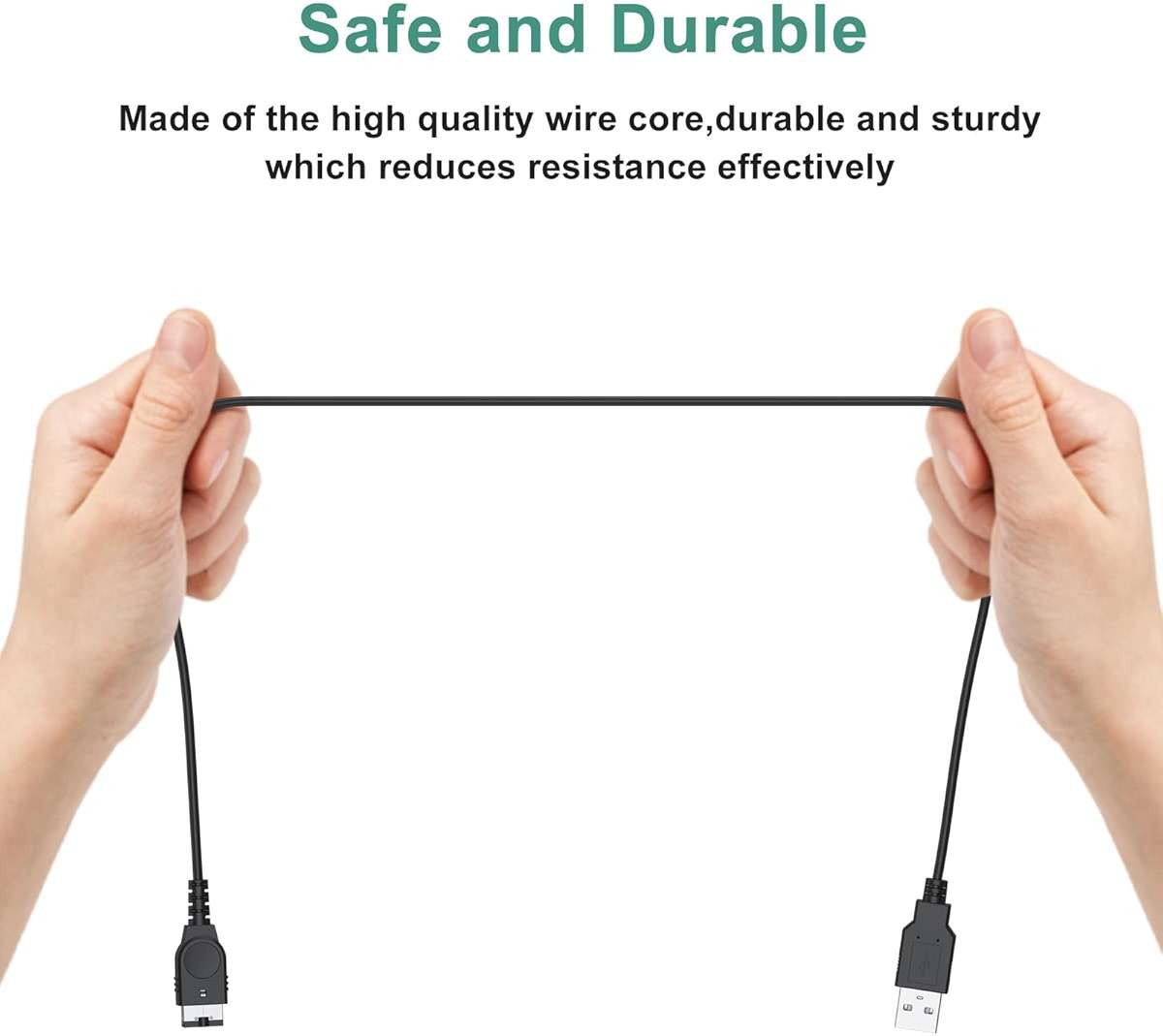 Meliya for Gameboy Advance SP Charger, GBA SP Charger Cable for Nintendo DS Original Console(NDS)/Gameboy Advance SP(GBA SP) USB Power Charger Cord 3.9ft - Image 5