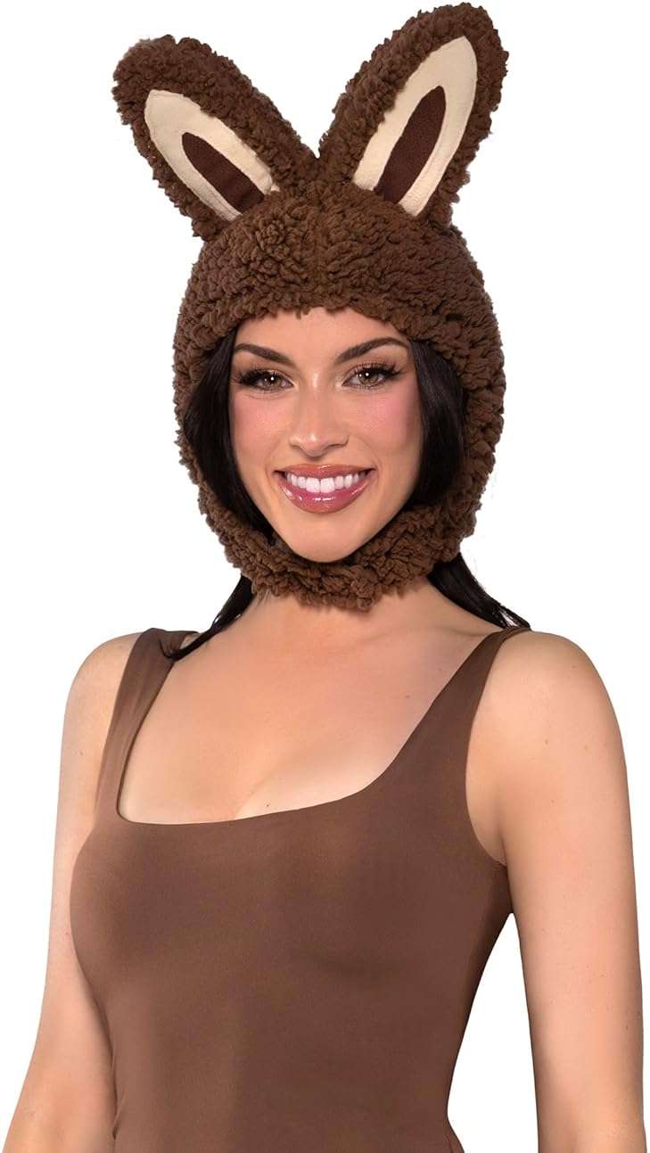 Leg Avenue Women's Halloween Costumes for Women Cute Bunny Monster Hood Animal Ears Bonnet - Image 3