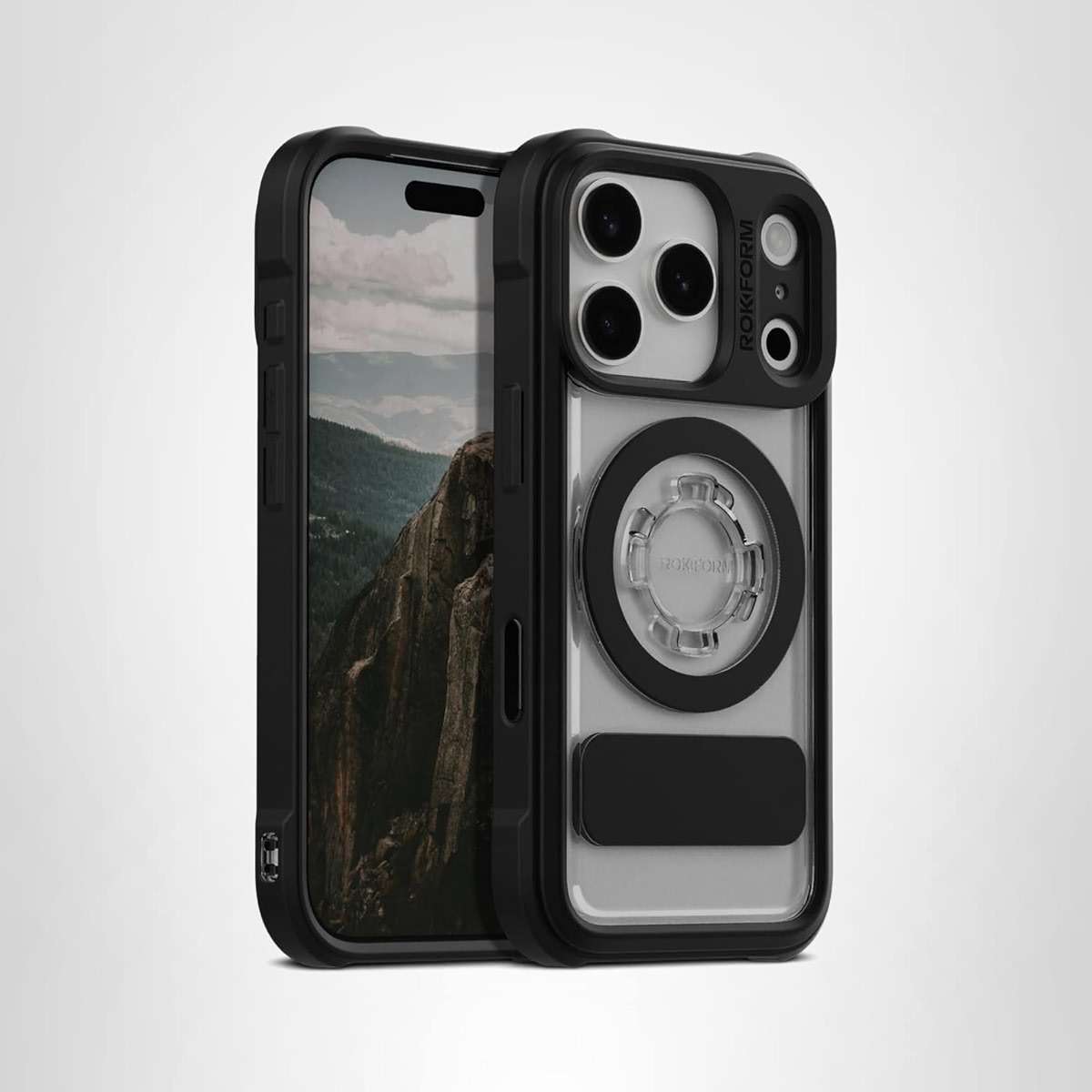 ROKFORM Crystal Case Compatible with iPhone 17 Pro Max, Magnetic Cover (Clear) - Image 10