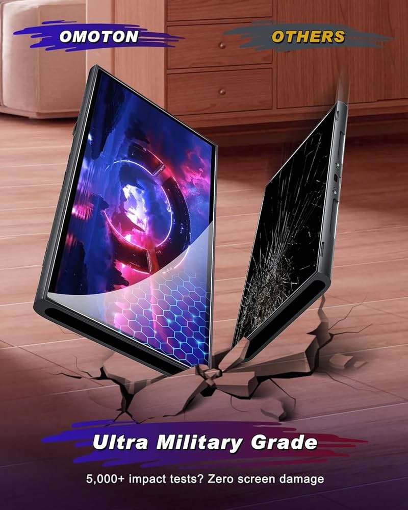 OMOTON 2 Pack Screen Protector for Lenovo Legion Go Gen 2, Handheld 8.8 inch 2025 with [Easy Installation Dust-Free Tool] Full Coverage, Transparent Ultra HD, Anti-Scratch, Anti-Fingerprint - Image 5