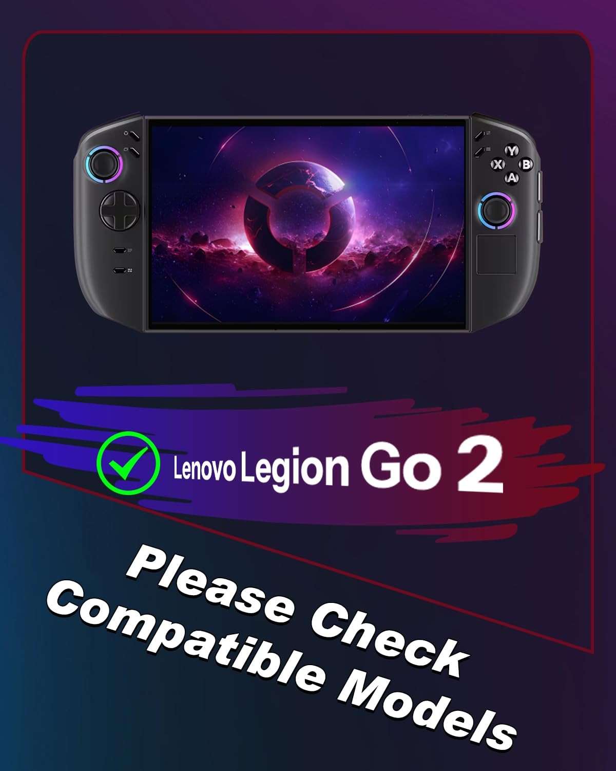 OMOTON 2 Pack Screen Protector for Lenovo Legion Go Gen 2, Handheld 8.8 inch 2025 with [Easy Installation Dust-Free Tool] Full Coverage, Transparent Ultra HD, Anti-Scratch, Anti-Fingerprint - Image 6