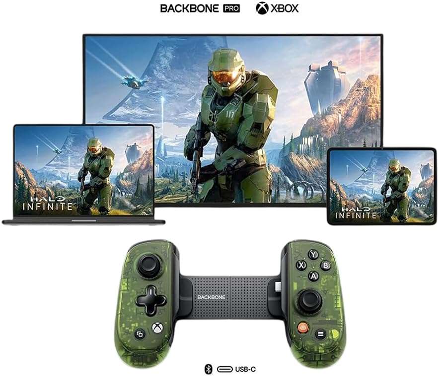 Backbone Pro Mobile Gaming Controller Xbox Edition – Phone Controller for iPhone 15/16/17 Series & Android, USB-C & Bluetooth, Play Anywhere on Any Screen, With 1-Month Xbox Game Pass Ultimate Access - Image 6