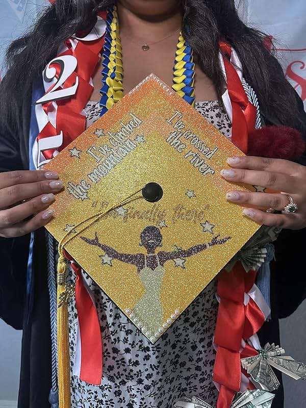 2026 Tassel Graduation Gold 9", Elegant Gold 2026 Graduation Tassel with Year Charm Date Drop for Graduations Cap - Image 2
