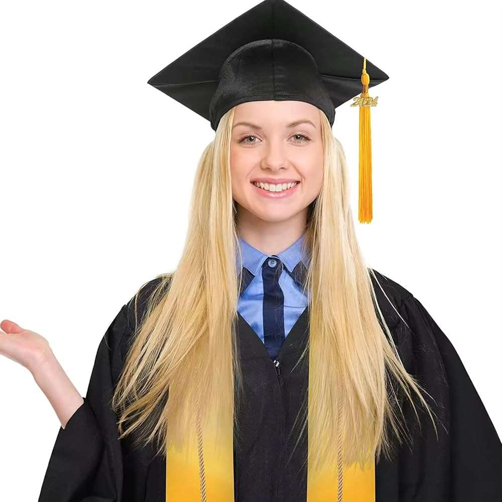 2026 Tassel Graduation Gold 9", Elegant Gold 2026 Graduation Tassel with Year Charm Date Drop for Graduations Cap - Image 4