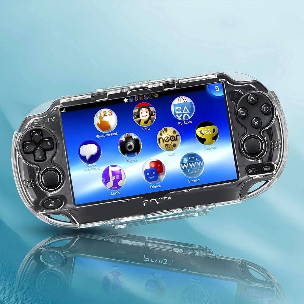 Ultra Clear Crystal Transparent Hard Shell Protective Case Cover Skin for Sony PlayStation PS Vita PSV 1000 PCH-1000 Console - Image 2
