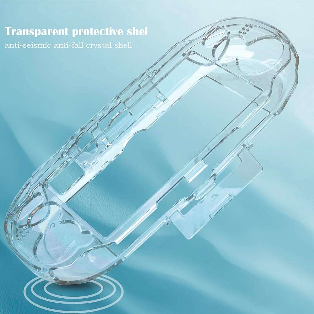 Ultra Clear Crystal Transparent Hard Shell Protective Case Cover Skin for Sony PlayStation PS Vita PSV 1000 PCH-1000 Console - Image 3