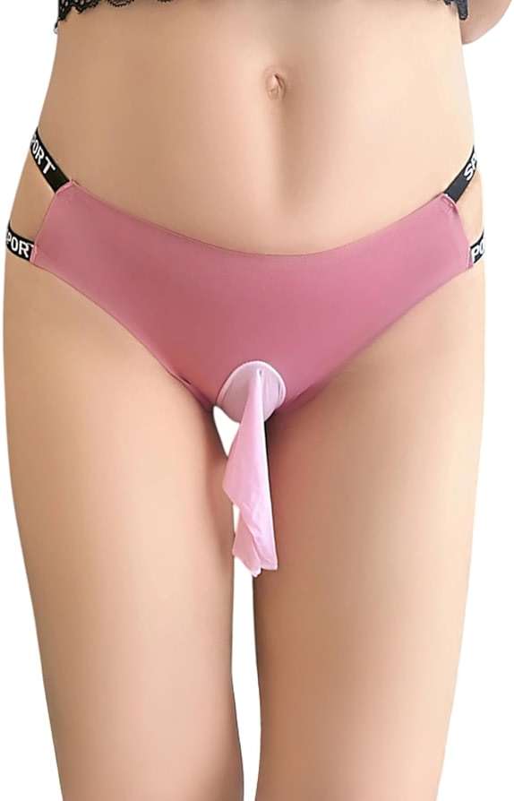 Sissy Panties Femboy Men Lingerie For Cross-dressers Femboy Sissy Mens Pouch Panties Underwear Lace Thongs for Crossdressers - Image 2