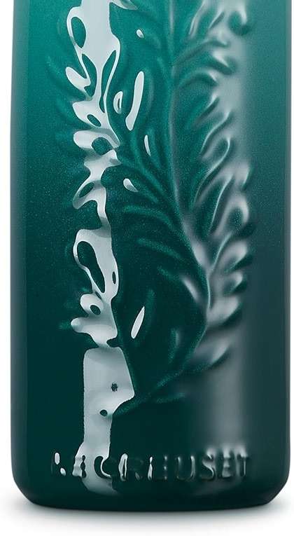 Le Creuset Stoneware Olive Branch Collection Oil Cruet, 20 oz., Artichaut - Image 4