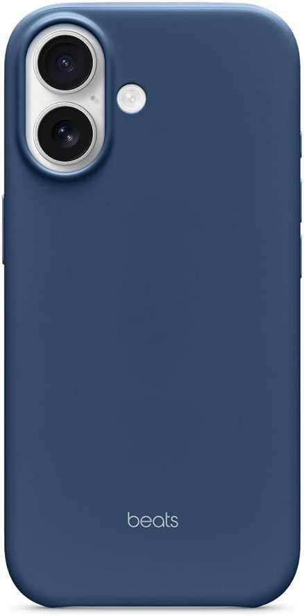 Beats iPhone 17 Case with MagSafe & Camera Control, Matte Finish, Microfiber Lining – Bedrock Blue - Image 1