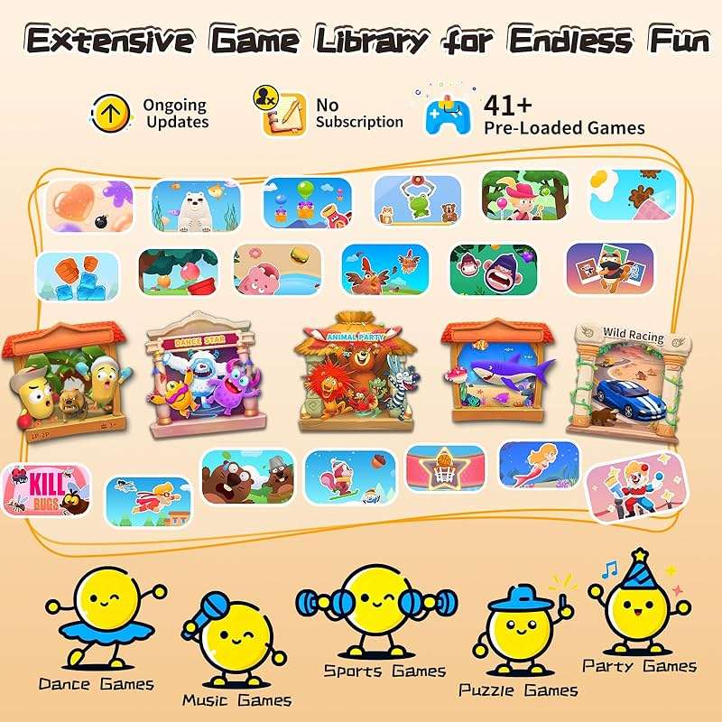 KINHANK MotionX - Motion Sensing Game Console for Kids&Families with 41 Games + Ongoing Updates – No Subscription Required, Plug&Play, Compatible with TV/PC, Perfect for Game Nights, Parties & Gifts - Image 5