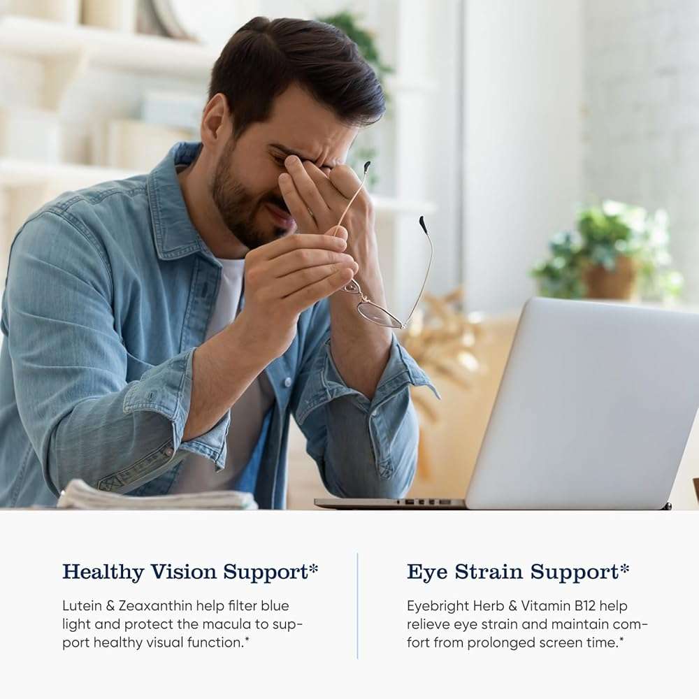 Herbscradle Bilberry Extract Gummies for Eye Health Support, 7-in-1 Herbal Supplement for Vision & Eyes Strain w/Eyebright Herb Lutein & Zeaxanthin, Alternative to Bilberry Powder Capsules. 60Count - Image 3