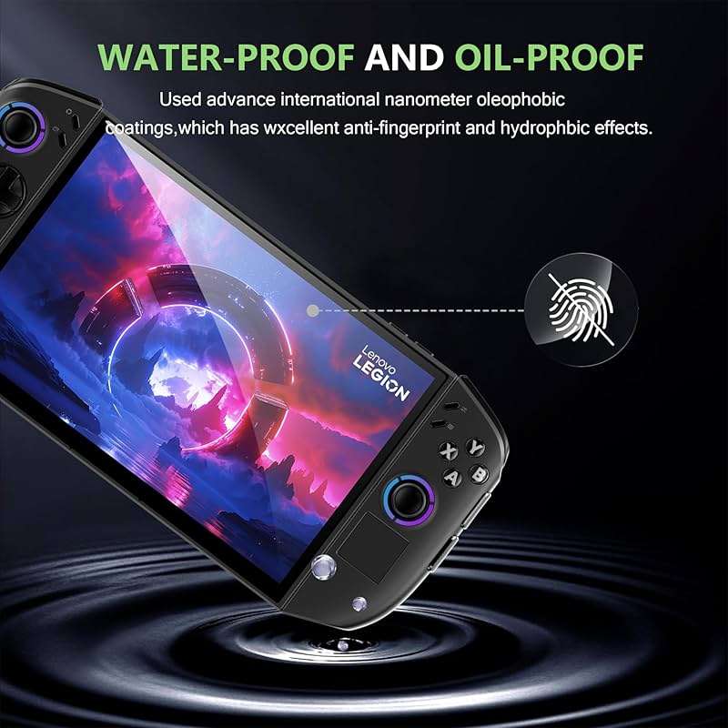 Suttkue for Lenovo Legion Go 2 Screen Protector-HD Tempered Glass Crystal Clear,Anti-Scratch,Transparent HD Clear 8.8 inch,Bubble Free(2 PACK) - Image 4